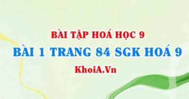 Bài 1 trang 84 SGK Hoá 9: Tính chất Vật lí của Cacbon (C), tính chất hóa học của Cacbon và ứng dụng